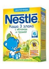 Cháo sữa (250gr) Nestle Nga vị trái cây