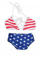 Bộ bikini hình cờ Mỹ