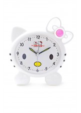 Đồng hồ để bàn Hello Kitty màu trắng